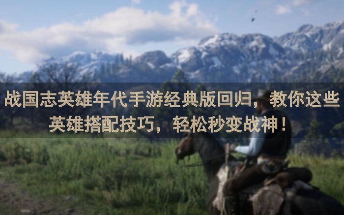 战国志英雄年代手游经典版回归，教你这些英雄搭配技巧，轻松秒变战神！